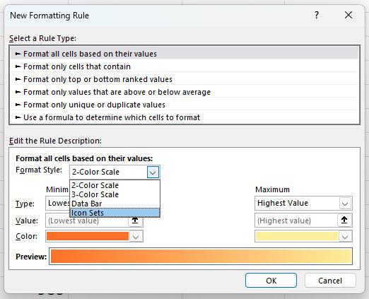 insert a tick symbol in Excel