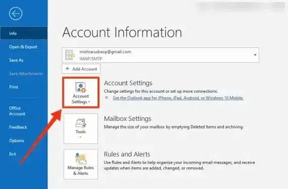 How to Change Password in Outlook