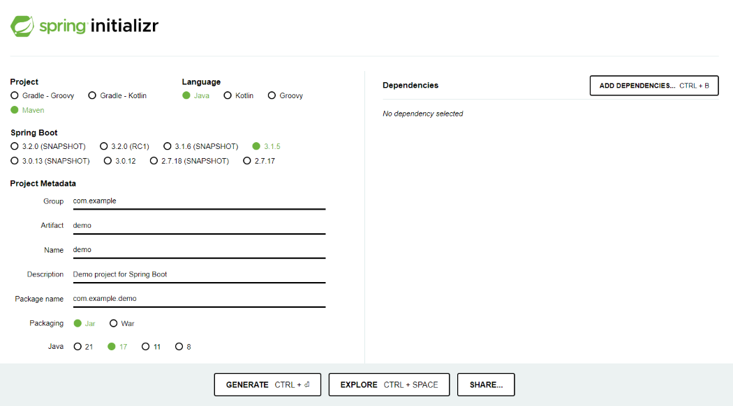 Spring_initializr