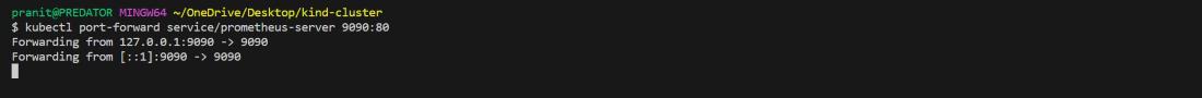 Connect the Prometheus server and Grafana server