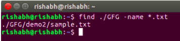 Search a file with pattern