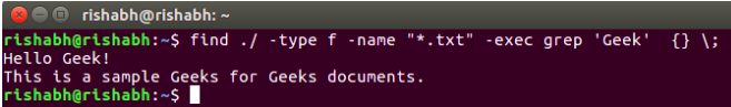 Search text within multiple files