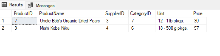 Multiple row subquery