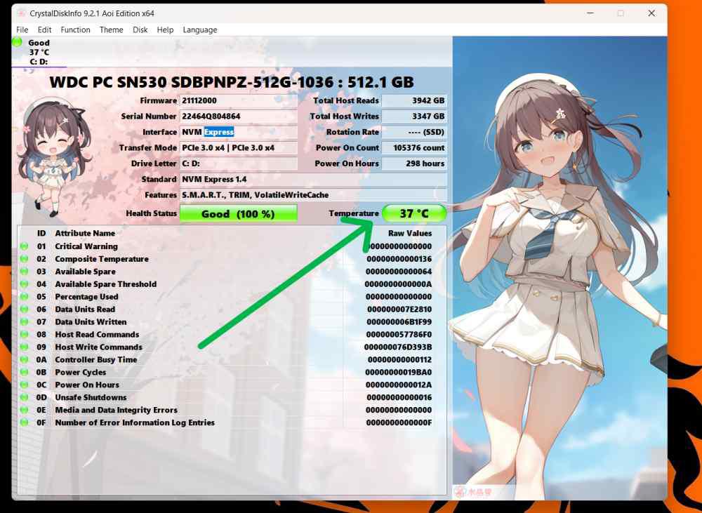 Check-Hard-Drive-Temperature-on-Windows-11-from-CrystalDiskInfo