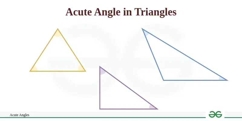 Acute Angle in Triangle