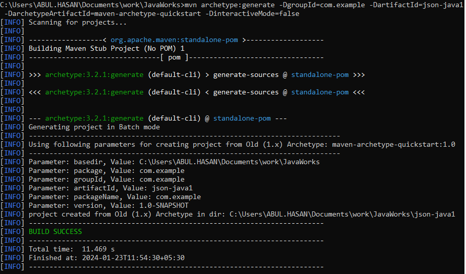 Creating Maven Project