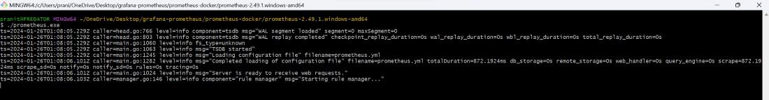 run-prometheus-server