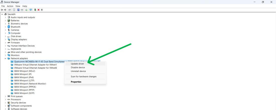 Update-Wifi-driver