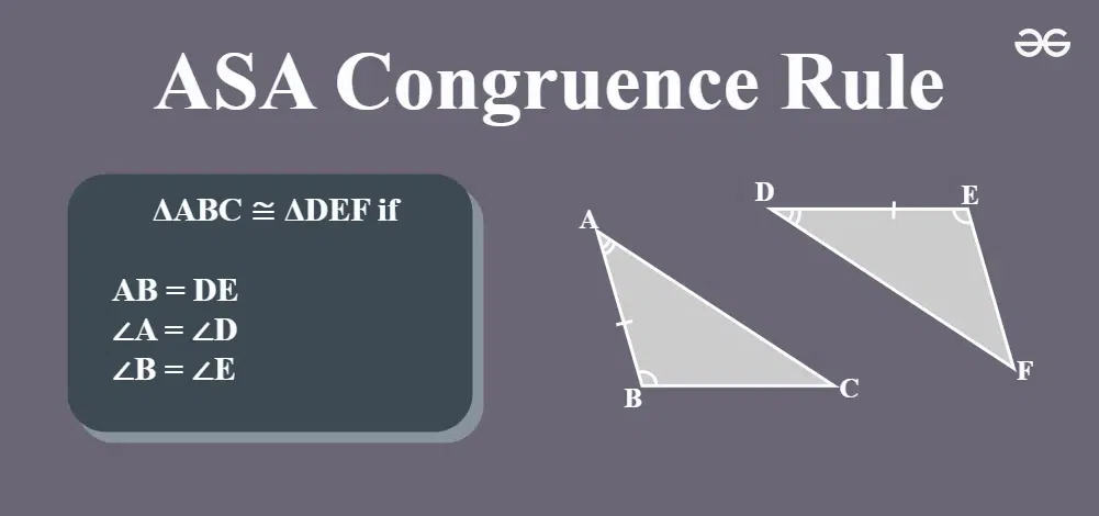 ASA-Congruence-Rule