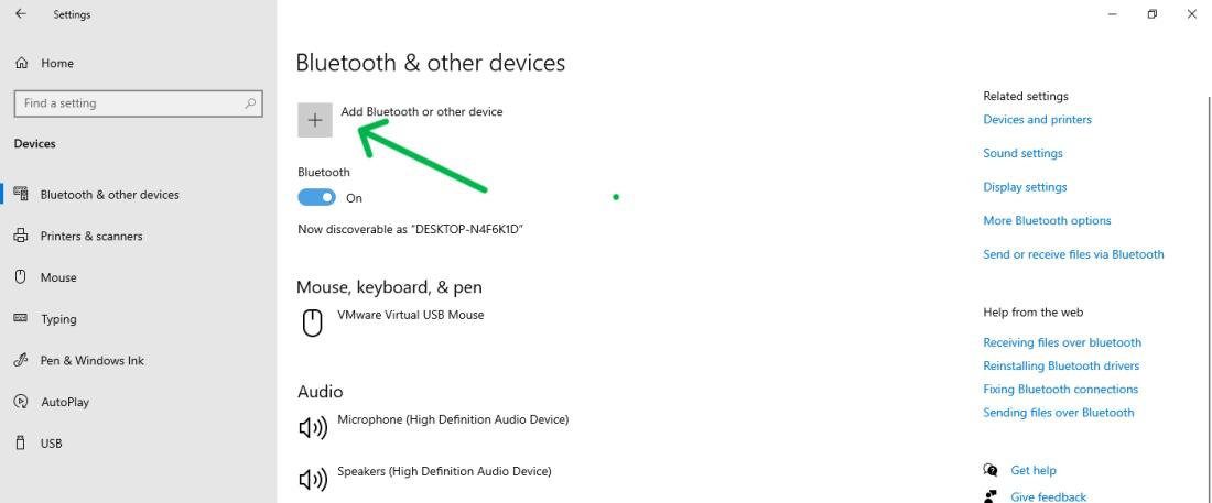 Connect and Manage Bluetooth Devices