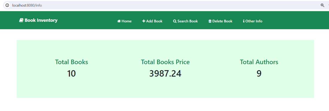 All book Information