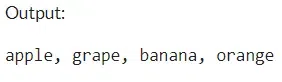 Using 'sortBy()' Method
