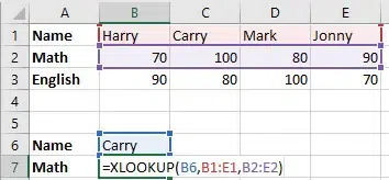XLOOKUP Function in Excel 