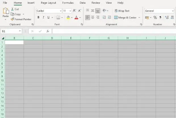 Unhide all Columns