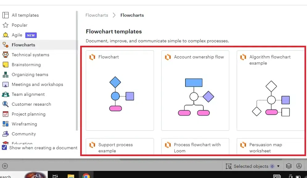 Flowchart in Google Docs