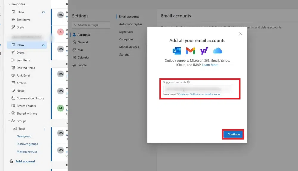 How to Add an Additional Email Account to Outlook