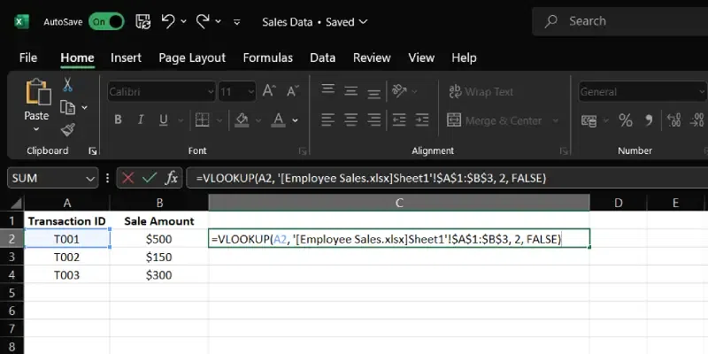 Enter-the-VLOOKUP-Formula-in-Sales-Data-Workbook
