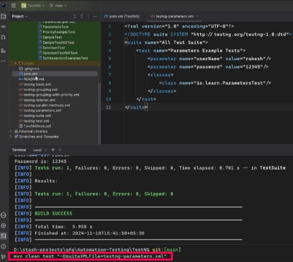 Configure Job
