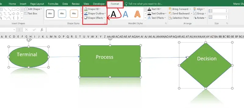 How to Create Flowchart in Excel