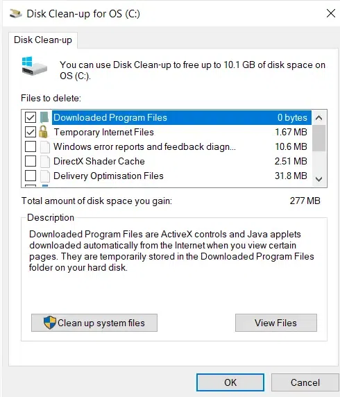 disk-clean