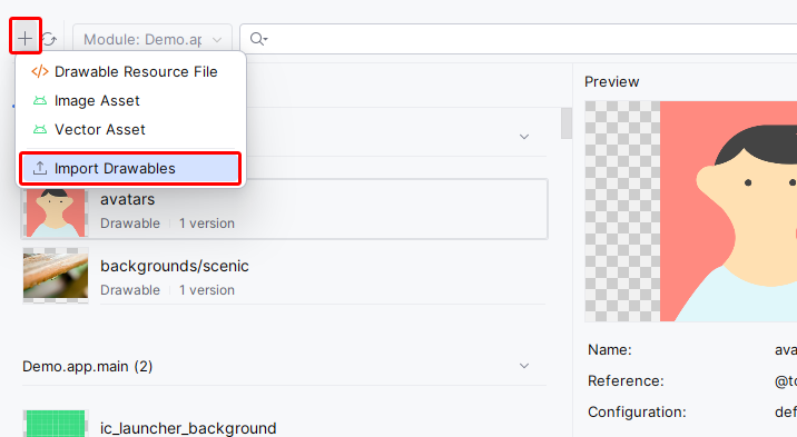 Import_Drawables