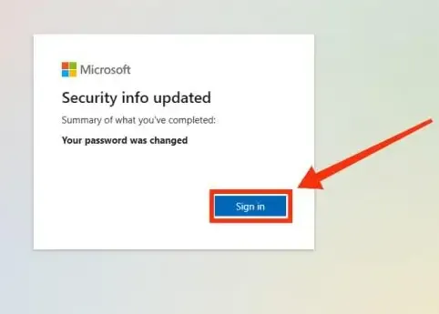 Your-Password-has-changed