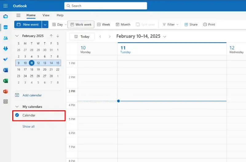 Select-the-Calendar