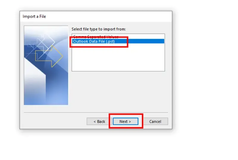 Select-Outlook-Data