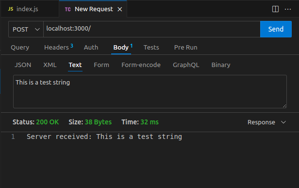 Express-test-function
