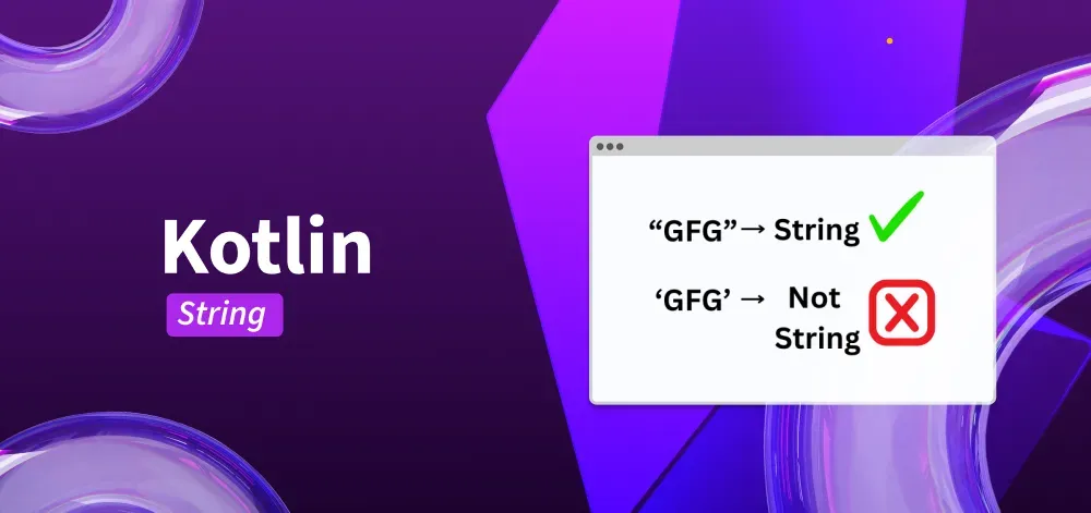 Kotlin-string