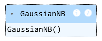 GaussianNB