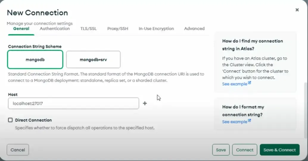 MongoDB-Connection