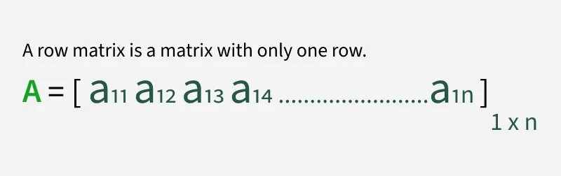 row_matrix