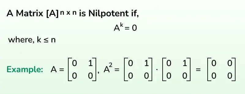 Nilpotent-Matrix