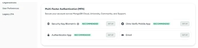 MFA-options