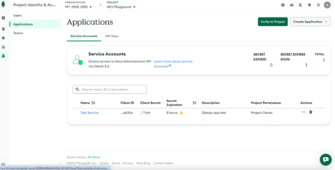 showing-the-creation-of-the-service-account
