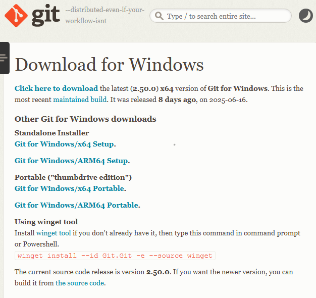 git download