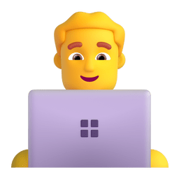 Boy coding
