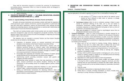 These shall be intervention programs to promote the continuity of comprehensive
anti-bullying policies. Intervention refers