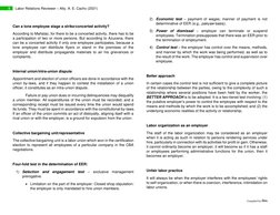 Compiled by:
8
Labor Relations Reviewer – Atty. A. E. Cacho (2021)
Can a lone employee stage a strike/concerted acti