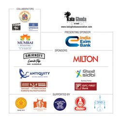 www.kalaghodaassociation.com
COLLABORATORS
PRESENTING SPONSOR
SPONSORS
SUPPORTED BY
Banking Partner