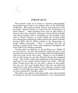 PREFACE
The
present work
is an essay
in
regional
palaeography.
Its inception goes back to my student days at the University
o