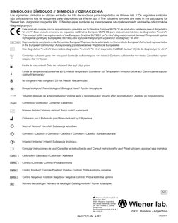 864107124 / 04 p. 9/9
2000 Rosario - Argentina
Wiener lab.
M Wiener Laboratorios S.A.I.C.
Riobamba 2944
2000 - Rosa