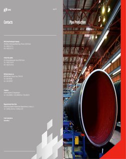 page. 08
Contacts
OMK (United Metallurgical Company)
28 building 2, Ozerkovskaya Naberezhnaya., Moscow, 115184, Russia
TEL.:+