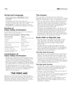 756
CDS Pathfinder
Script and Language
• Script and language is undeciphered, script is
pictographic in nature. Fish symbol i