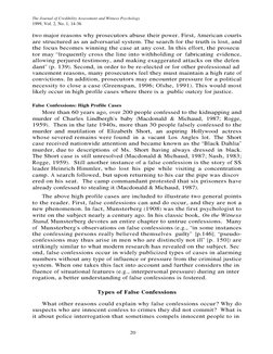 The Journal of Credibility Assessment and Witness Psychology
1999, Vol. 2, No. 1, 14-36
20
two major reasons why prosecutors