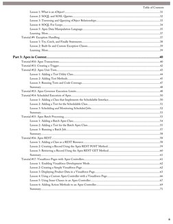 Lesson 1: What is an sObject?................................................................................................