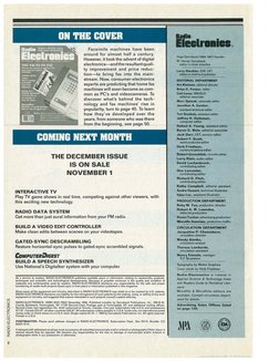 (J)o
Zoa:
I-o
UJ
....I
UJ
oo«a:
2
ON THE COVER
Facsimile machines have been
aro un d for alm ost half a ce ntury.
However, it