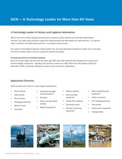 2 e n c ode rs prod u c t i n fo rmat i on | Si c k
2 e n c ode rs prod u c t i n fo rmat i on | Si c k
Discover SI