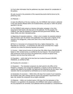 (ix) Such other information that the petitioners may deem relevant for consideration in
the petition.
All costs incurred